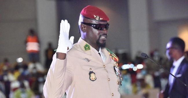 Pemimpin Kudeta di Guinea Dilantik Jadi Presiden