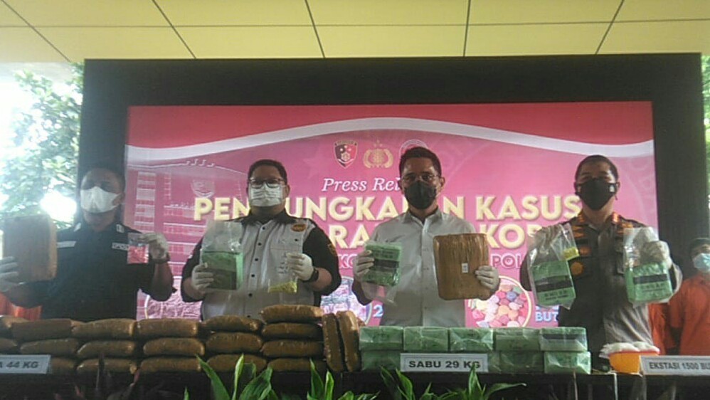 Bareskrim Ungkap Empat Kasus Narkoba Selama Sebulan, Ini Rinciannya