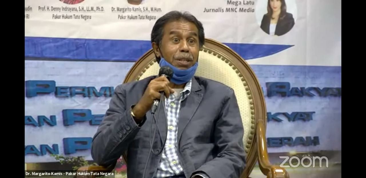 Dukung Penguatan DPD RI, Margarito: Politik Tidak Ada Minta, Yang Ada Mainkan!