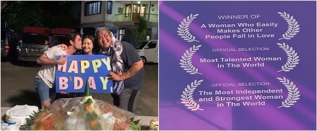 Ulang Tahun ke-25, Prilly Latuconsina Kaget dapat Kejutan