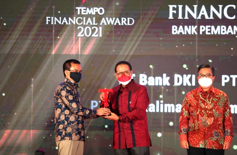 Bank DKI Raih The Best Bank in Financial Resilience