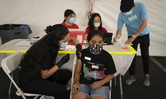 Mulai November, AS Bakal Vaksinasi Anak Usia 5-11 Tahun