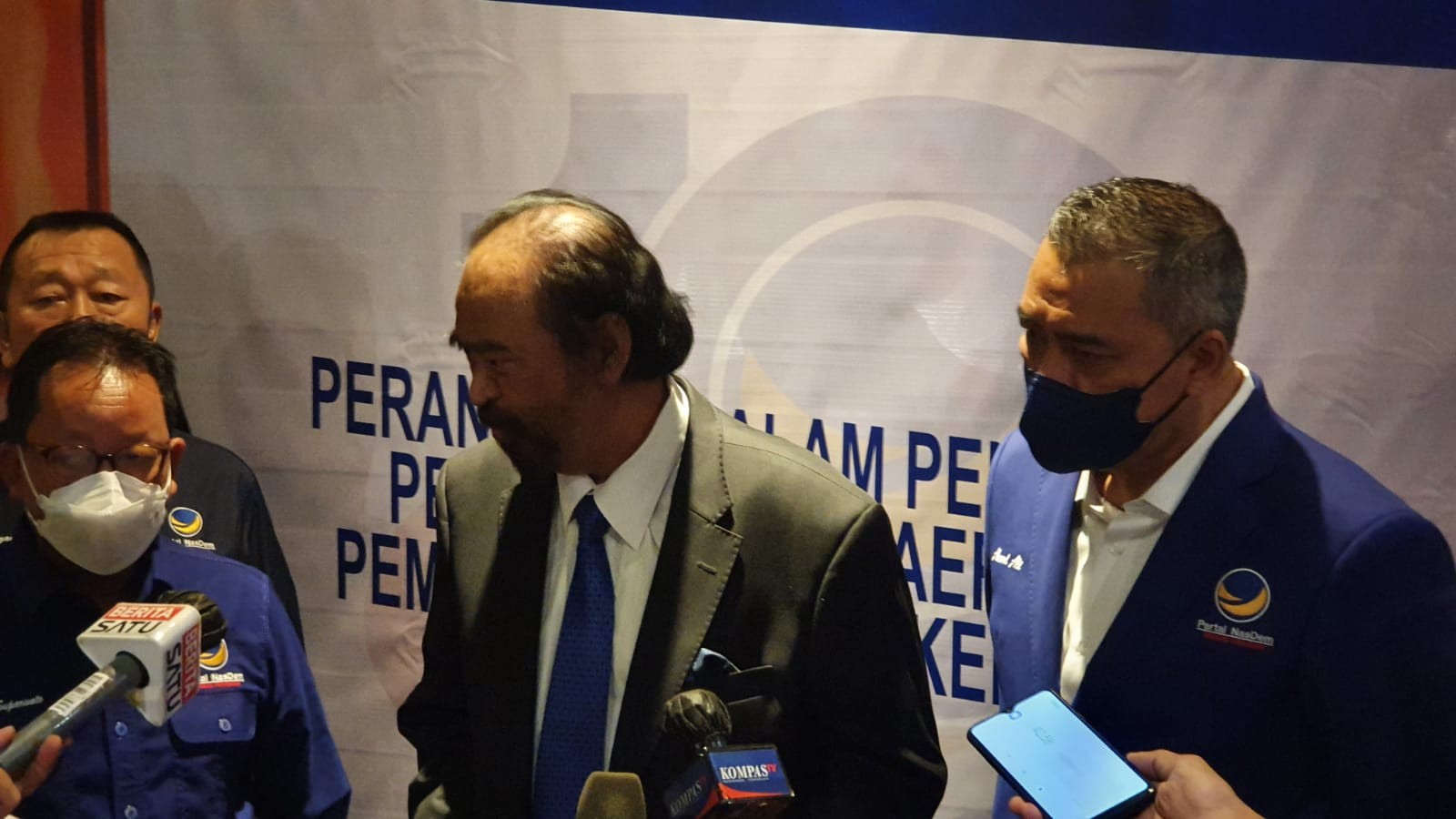 Surya Paloh : Kalau Tidak Terlalu Penting, Untuk Apa Reshuffle Kabinet