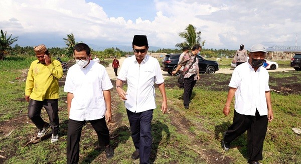 Sambangi Pembangunan Ponpes di Gorontalo, Fadel Muhammad: Saya Harap Jadi yang Terbesar di Kawasan Timur Indonesia
