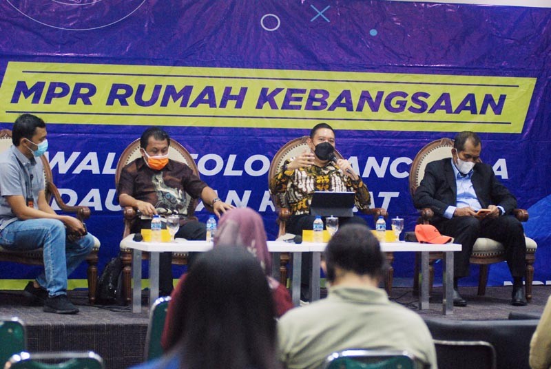 Empat Pilar MPR RI  tema "Panglima TNI Baru dan Tantangan Ketahanan NKRI"