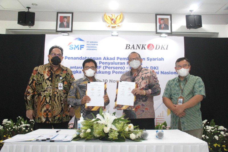 Bank DKI lakukan Akad  Pembiayaan Syariah Senilai Rp 479 Miliar