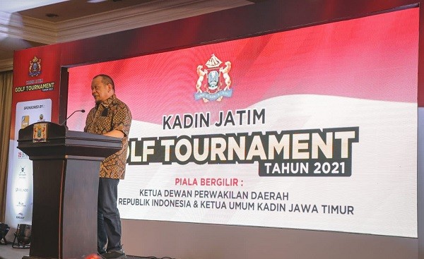 Tutup Turnamen Kadin, Ketua DPD RI Ingin Filosofi Golf Ditanamkan ke Anak-Anak