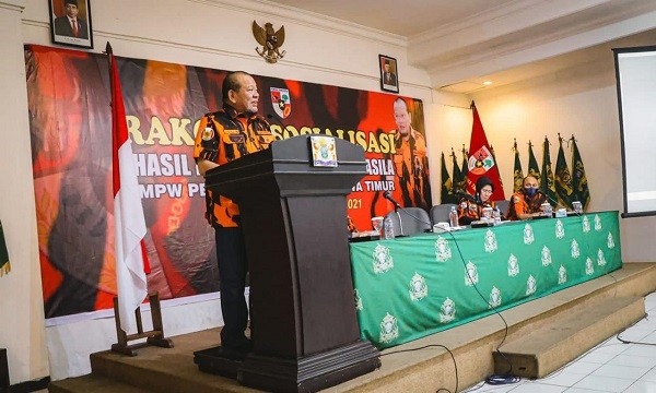 LaNyalla Minta Kader Pemuda Pancasila Jatim Perkuat Keanggotaan