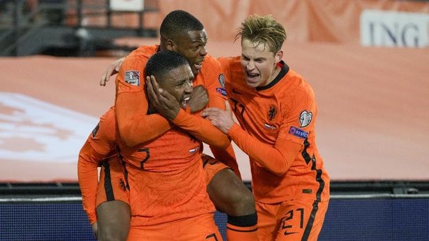 Bekuk Norwegia 2-0, Belanda Amankan Tiket Piala Dunia 2022