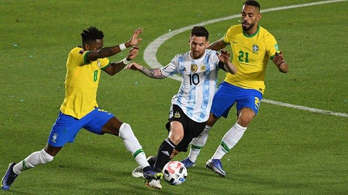 Kualifikasi Piala Dunia 2022: Argentina vs Brazil Berakhir Imbang Tanpa Gol