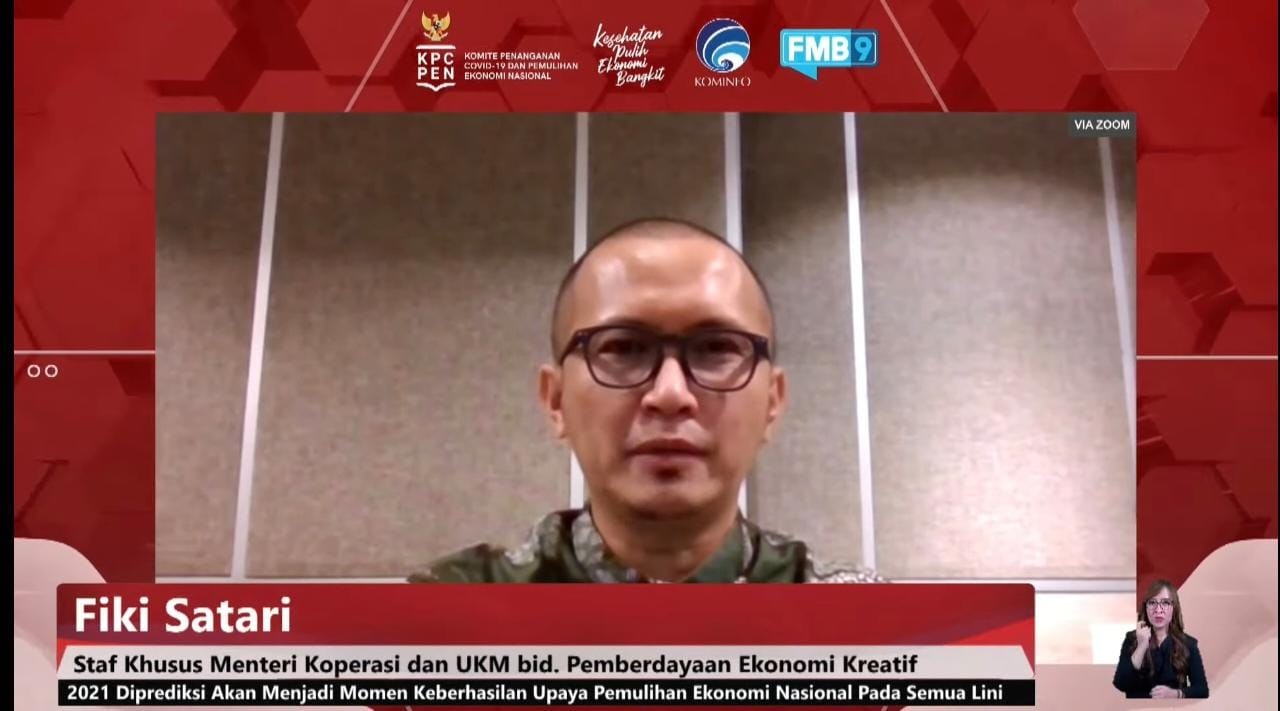 Ekonomi Kreatif Dinilai Jadi Lokomotif Penggerak Sektor Ekonomi, Termasuk UMKM