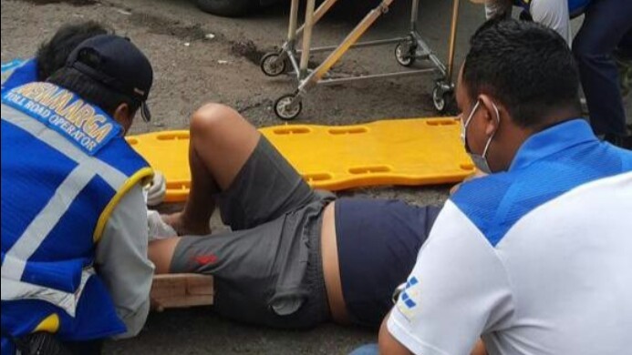 Hadang Mobil Bandar Narkoba, Anggota Polres Jakpus Justru Ditabrak Hingga Patah Kaki