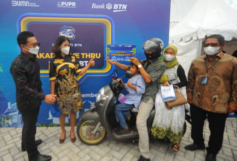 Akad Massal KPR BTN Drive Thru Di Lombok