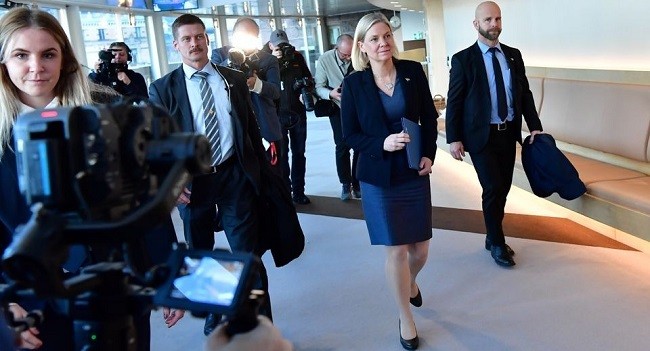 Usai Mundur, Magdalena Anderson Terpilih Kembali Jadi PM Swedia 