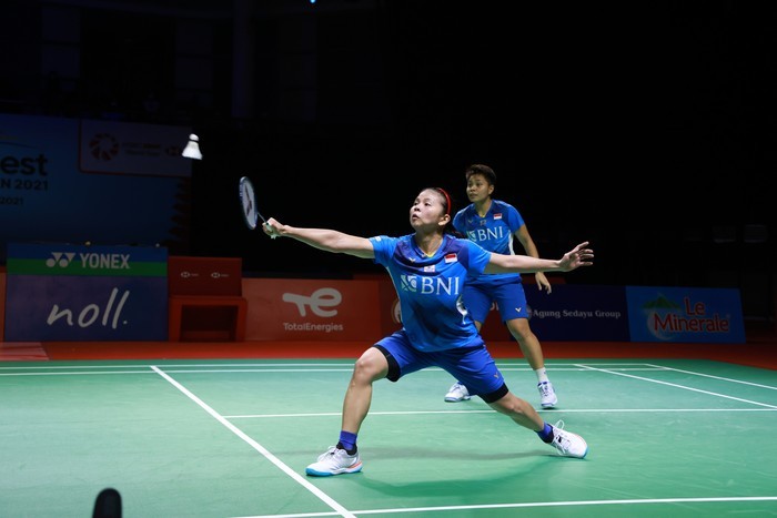 Menyesakkan, Greysia/Apriani Gagal ke Final BWF World Tour Finals 2021