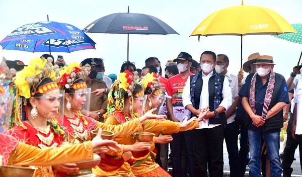 Bamsoet Buka Kejurnas MotoPrix Putaran Keempat Region Sumatera Race ke-2