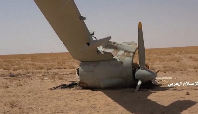 Lagi, Sistem Pertahanan Ansarullah Yaman Tembak Jatuh Drone AS di Ma'rib