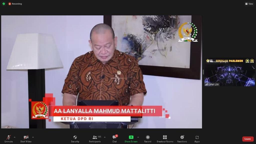 LaNyalla: Konstitusi Perlu Penyempurnaan Agar Kembali Pada Demokrasi Pancasila
