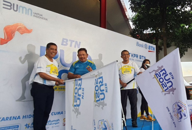 BTN RUN 2021 Donasi Untuk Korban Semeru