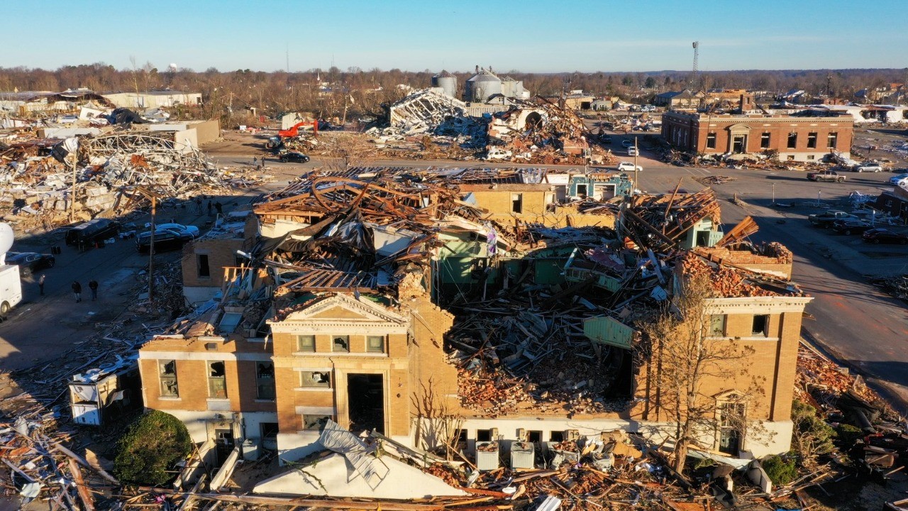 Biden Umumkan Keadaan Darurat di Kentucky Akibat Dihantam Tornado