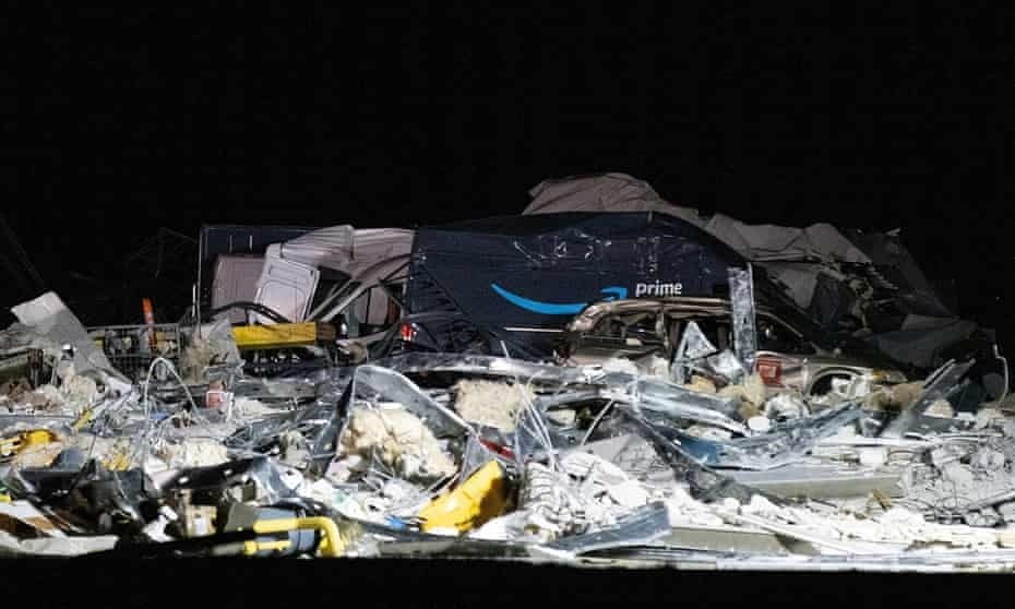 Usai Tornado Menyerang Gudang, Amazon Awasi Keselamatan Pekerja