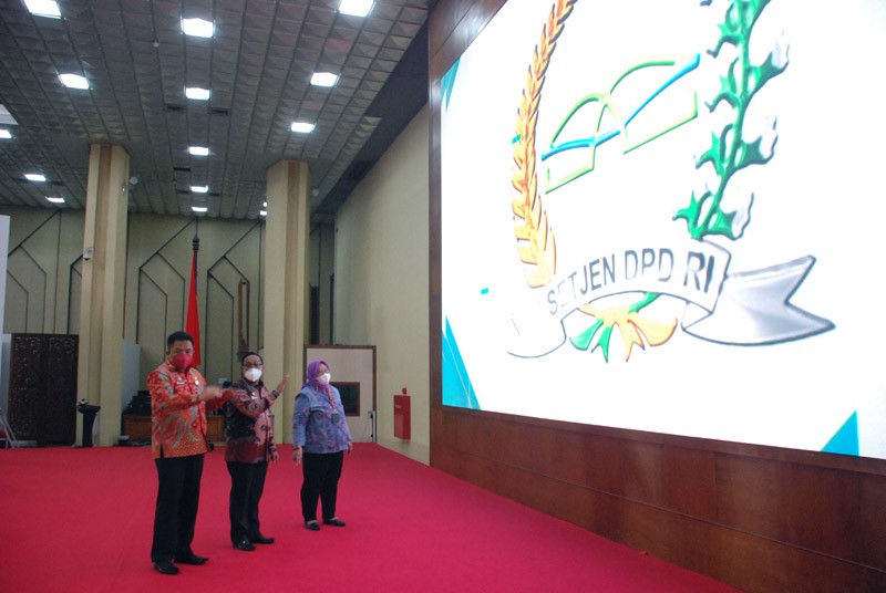 Peluncuran Logo Baru Sekjen DPD RI