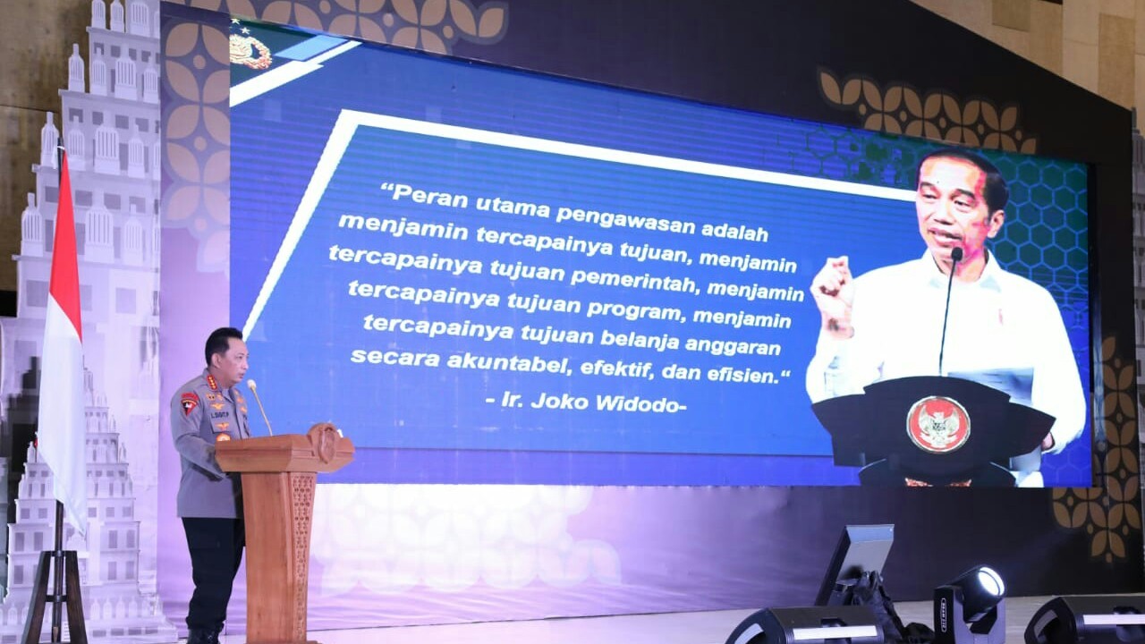 Ibaratkan Itwasum Sebagai Wasit, Kapolri: Jangan Ragu Beri Kartu Merah!