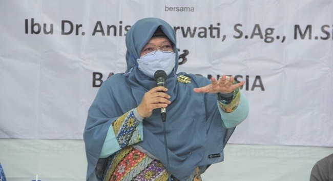 Sosialisasi QRIS, Anis Dukung Peningkatan UMKM Gunakan Transaksi Non Tunai
