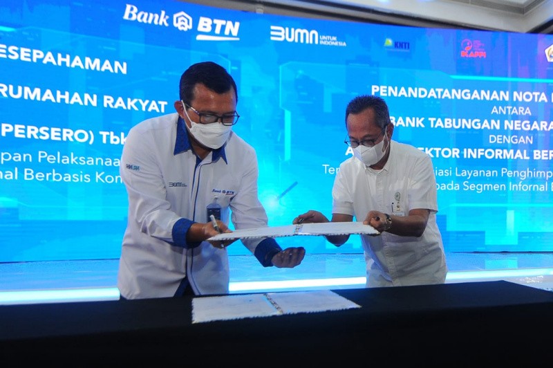 BTN Dan BP TAPERA Kaki Program KPR TAPERA Bagi Pekerja Informal