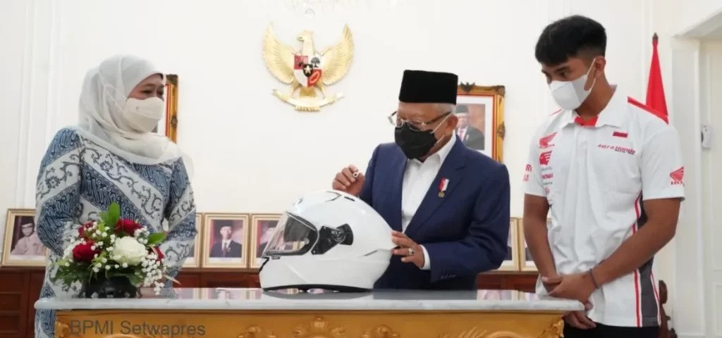 Satu-satunya Perwakilan Indonesia, Mario Minta Restu Wapres Jelang Tampil di Moto3 2022