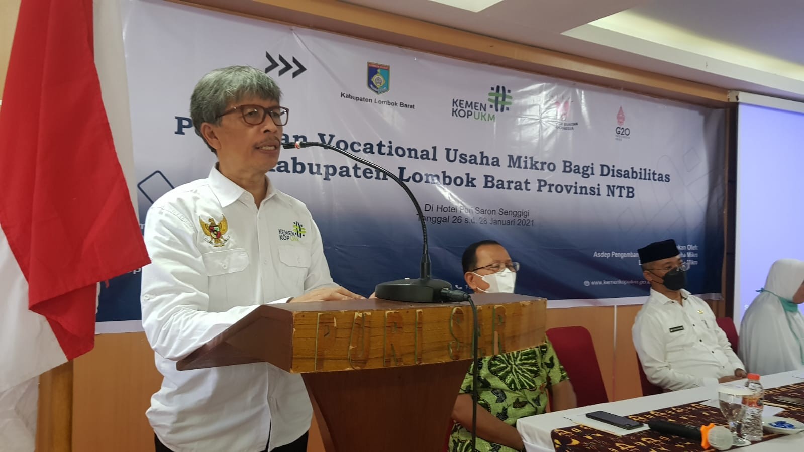 Jadi Pioner, Kemenkop Gelar Pelatihan Vocational Bagi Penyandang Disabilitas