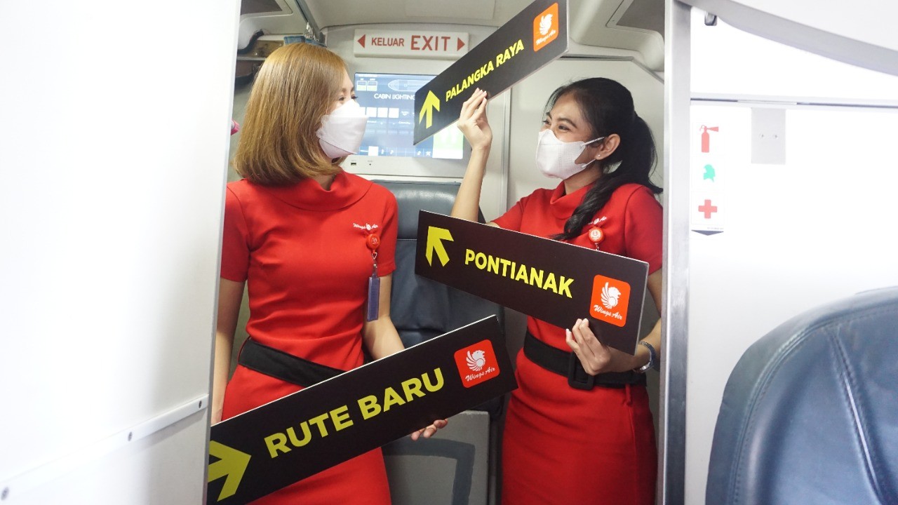 Wings Air Buka Rute Penerbangan dari Semarang ke Pontianak Palangkaraya