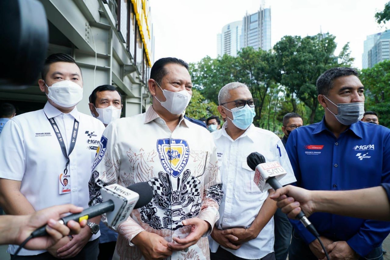 Jelang Test Pramusim MotoGP Mandalika, Bamsoet: Kita Harap Sukses Dalam  Otomotif, Ekonomi, dan Pariwisata