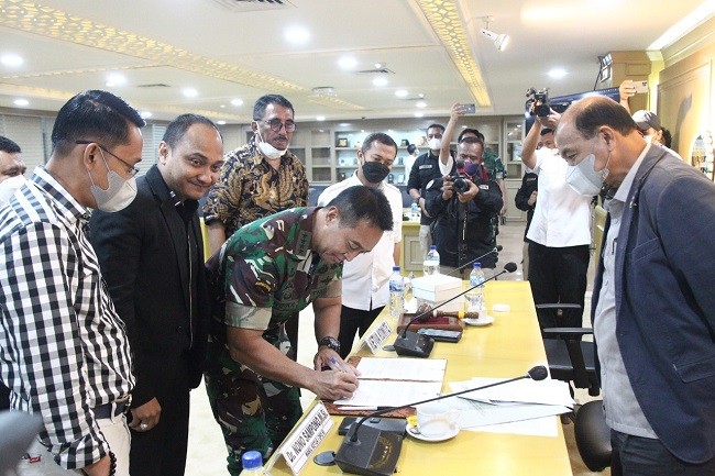 Raker dengan Panglima TNI, Komite I DPD RI Minta Pemerintah Perhatikan Wilayah Perbatasan