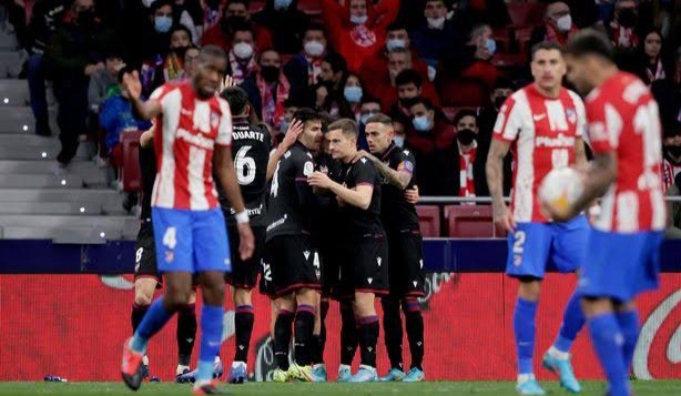 Lawan Levante, Atletico Madrid Telan Kekalahan 0-1
