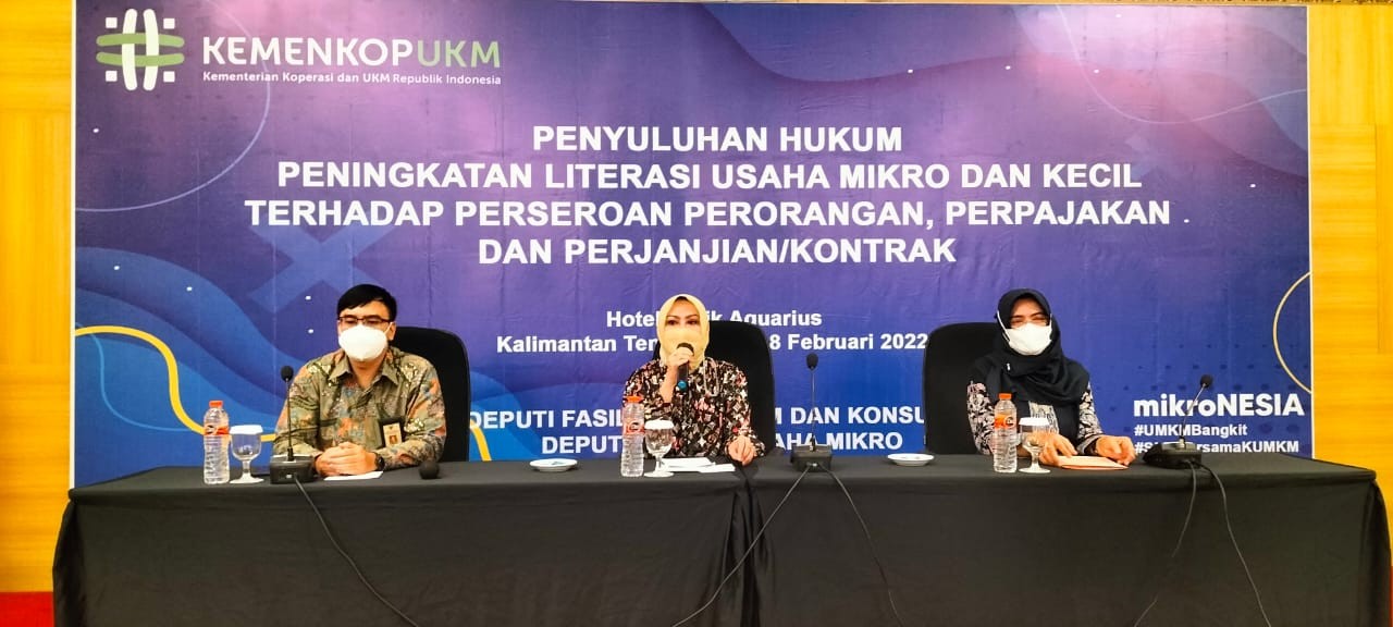 Tingkatkan Literasi Hukum Perjanjian Kerja Sama UMKM, Kemenkop Gelar Penyuluhan