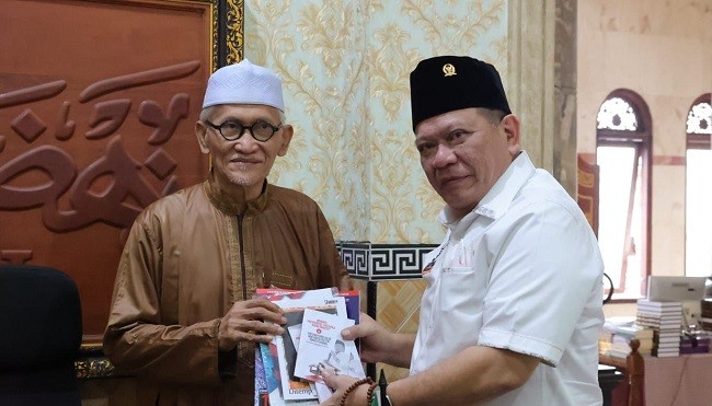 Sambangi Rais 'Aam PBNU, Ketua DPD RI Paparkan Perjuangan PT Nol Persen