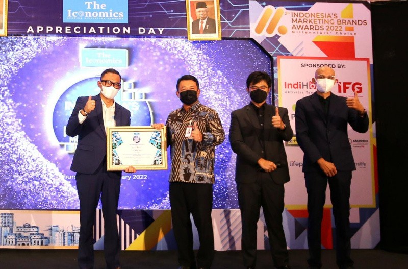 Bank DKI Raih Penghargaan Popular Digital Brand
