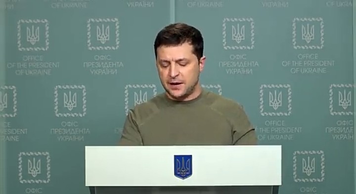 Presiden Ukraina Tuding Rusia Ingin Lakukan Genosida