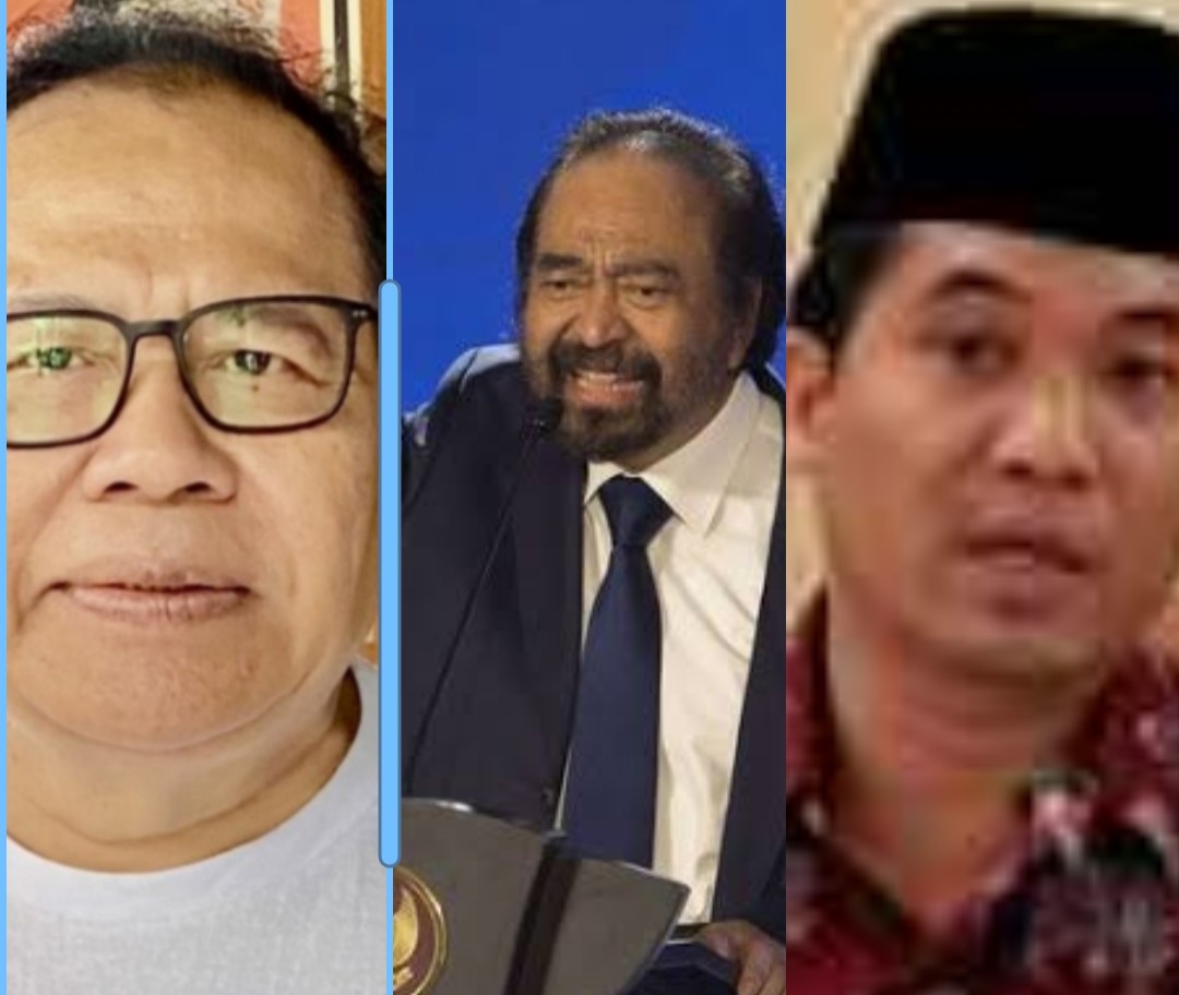 Wacana Pemilu Ditunda ini Kata Rizal Ramli,  Ray Rangkuti Dan Surya Paloh