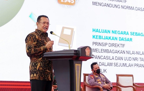 Rapat Pimpinan TNI - Polri, Bamsoet Tekankan Pentingnya Pokok-Pokok Haluan Negara