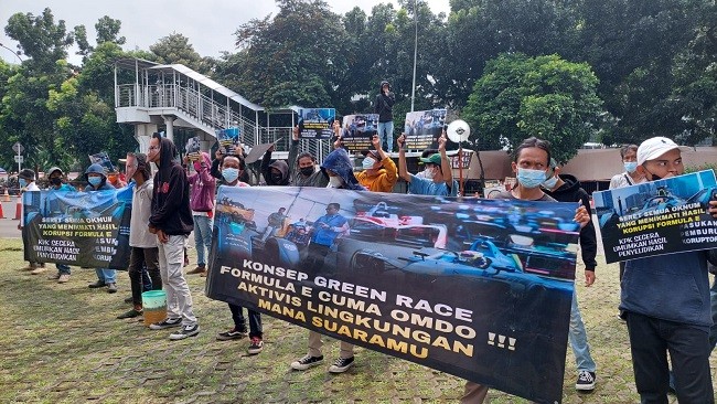 Aksi Ruwatan, KPK Diminta Jangan Ulur Waktu Segera Naikkan Status Kasus Formula E ke Tahap Penyidikan