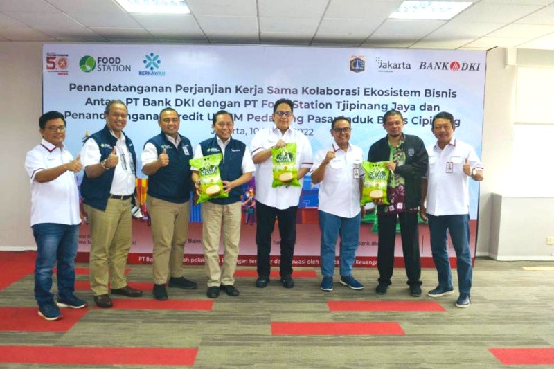Kolaborasi Bank DKI - Food Station