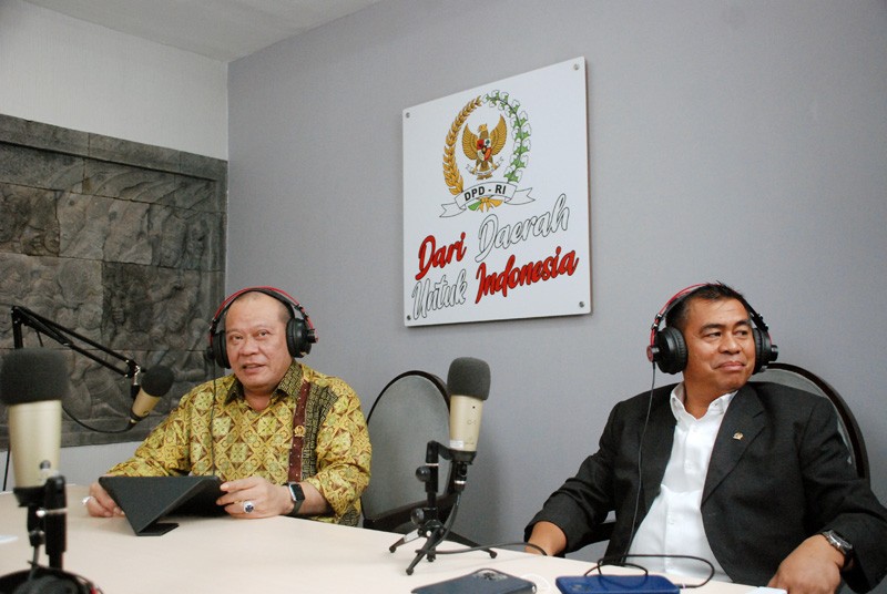 LaNyala Resmikan Studio Podcast DPD RI