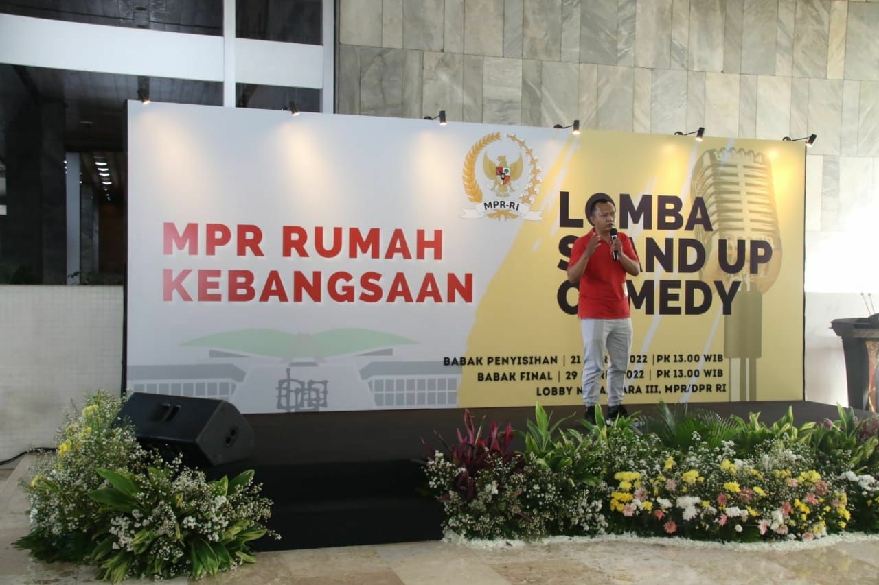 Ketua MPR RI Dorong Penyampaian Pesan Kebangsaan Melalui Stand Up Comedy