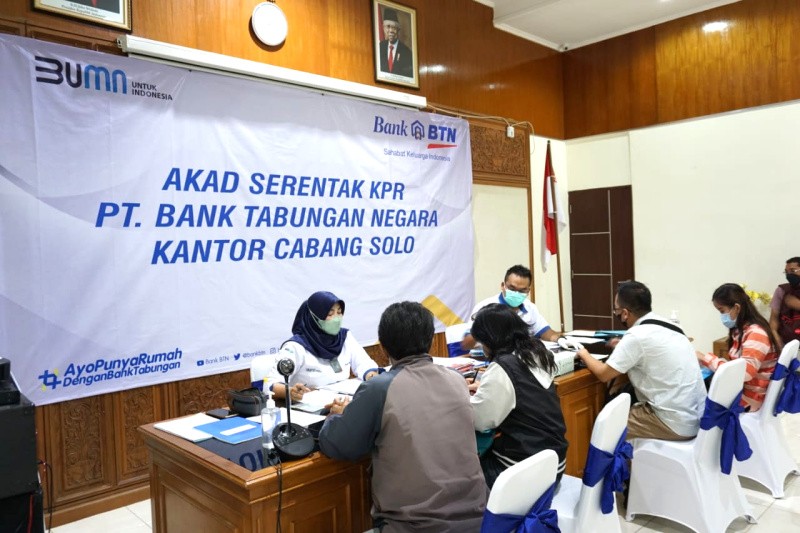 Akat Kredit KPR Serentak BTN Jateng dan DIY