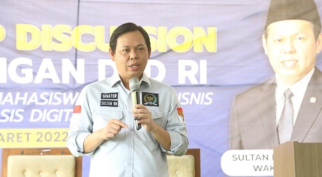 Gandeng Smeshub, Sultan Sampaikan Pentingnya Kemandirian Ekonomi 