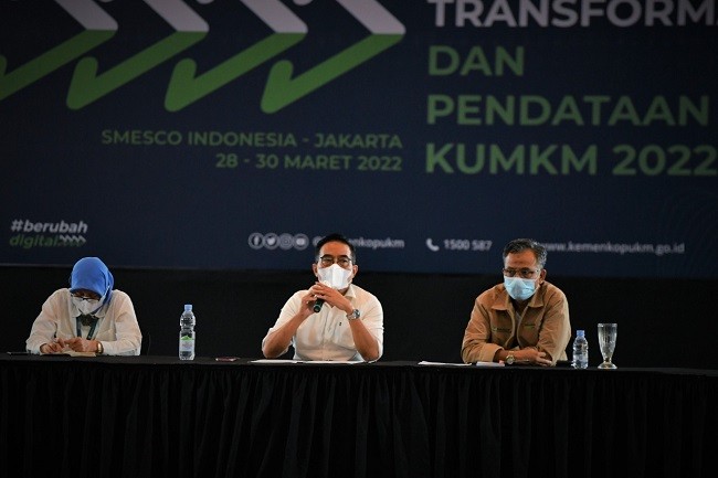 Pembangunan Data Tunggal Koperasi dan UMKM Perlu Peran Seluruh Pihak