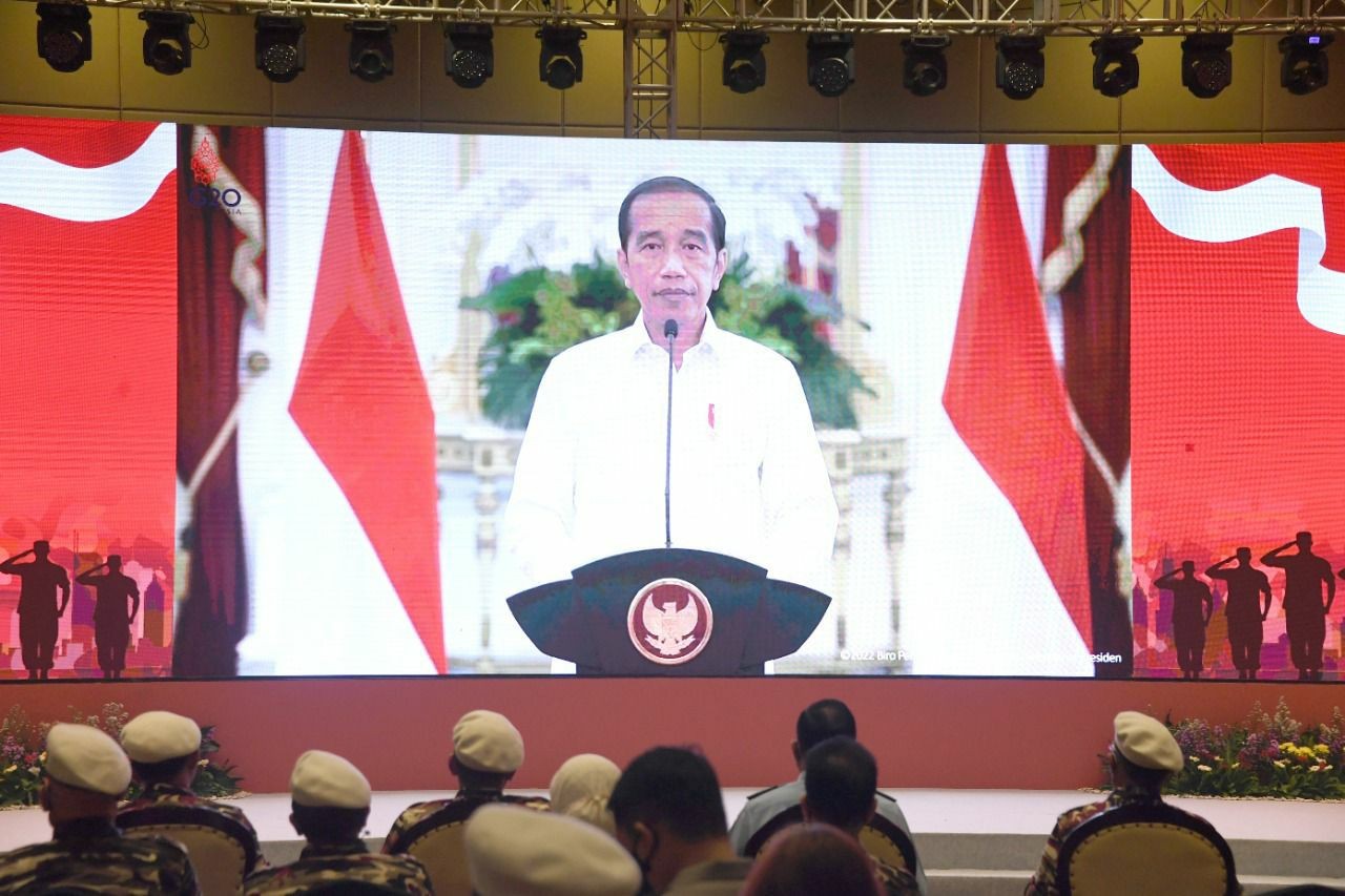 Pelantikan Pengurus Pusat FKPPI 2021-2026, Presiden Jokowi: FKPPI itu Istimewa