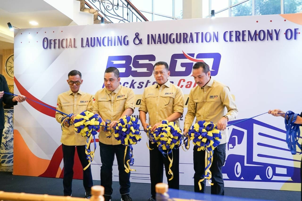 Ketua MPR RI Resmikan Beroperasinya PT Blackstone Kargo Indonesia